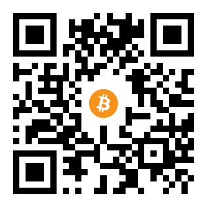 bitcoin:1EjD5QRDEYcHCwDKHM7wssnWy8udyRgRQE black Bitcoin QR code