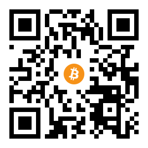 bitcoin:1EkjmXsiGpnJsXjjTdid4JimhNiVD3ZDf2 black Bitcoin QR code