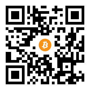 bitcoin:1EmP4GKpp1XsvBjGvACWcGK5FV2tgKZXJm black Bitcoin QR code