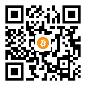 bitcoin:1En49j3YLodX2rnYvtJuRchgUskBdYakTQ black Bitcoin QR code