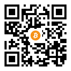 bitcoin:1En7zxAgXYYTLAYHV5bsd1kzfxZn82cA4z black Bitcoin QR code