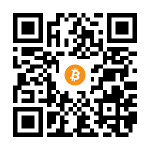 bitcoin:1EogHjR6KHt86BvJgLAyv1Vgw9exyXXiH3 black Bitcoin QR code