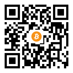 bitcoin:1EorMN3wA1tzq7gnQwPwtpa6Sn96jHiJHB black Bitcoin QR code