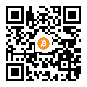 bitcoin:1EpiCLc6paPMuhrCUHBuvnYcHgkbR2GZZ7 black Bitcoin QR code