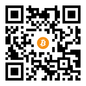 bitcoin:1EqjDHcDpCf9P2u38v4uRxHZ1PP7RJEyjG black Bitcoin QR code