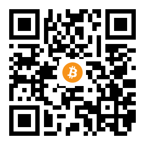 bitcoin:1EqrAsrybfBnavRxFwpdks7eRkKq1xxXB8 black Bitcoin QR code