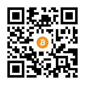 bitcoin:1ErG1Km6nXyfrua8WZQDjAGRXAu4cexhkH black Bitcoin QR code