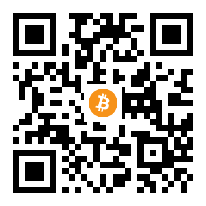 bitcoin:1EraEftU4YmzbWhCSQS5iqzoKKEixQZWbA black Bitcoin QR code