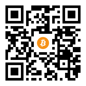 bitcoin:1EreH6nTTgUopdcAGC39NyyfhCUMZRnCvp black Bitcoin QR code