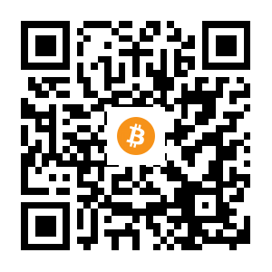 bitcoin:1ErpyyRM5C1n3FRoTDq3BCgKdQCvdZFAC1 black Bitcoin QR code