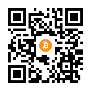 bitcoin:1ErsLwH8u4NevezL5TAXQR4K4Yvh424LVC black Bitcoin QR code