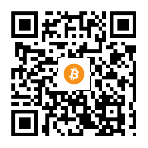 bitcoin:1EsQ59kM87tX2HwWi52geqNmH4SWUpCehc black Bitcoin QR code