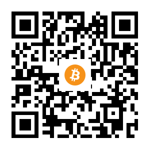 bitcoin:1EsTcEeKMDXBB3EDGHiZ6myFfJVPe7Evzx black Bitcoin QR code