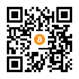 bitcoin:1EsVVSZUFjRoQdpJcd1gqNnhzjBivWFp28 black Bitcoin QR code