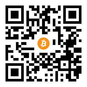 bitcoin:1EuBTLvDUXaUxCRPEAzfwb9vmDcEqmta77 black Bitcoin QR code