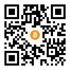 bitcoin:1EwyWQMFDtRz5KLrksucHcKoNbKwjGXtur black Bitcoin QR code
