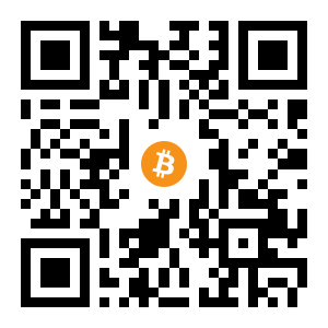 bitcoin:1ExqJjLuooe1j4znWCZeHzFrTrakDxvFbZ black Bitcoin QR code