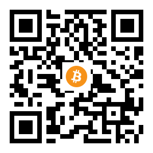 bitcoin:1F1A37i4FBgQxotJEd8HatyXSUUGQgMyr4 black Bitcoin QR code