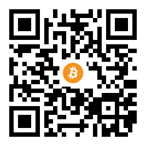 bitcoin:1F2HHfxCQP1FMJBJ5nxAfkcL8SmULuijb7 black Bitcoin QR code