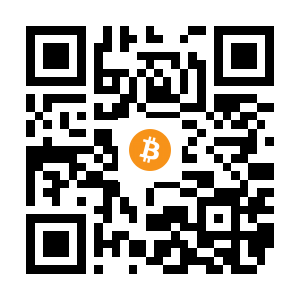 bitcoin:1F2cssC26Cb2uhqxfXNJh9MkNW424sMDiE black Bitcoin QR code