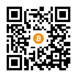 bitcoin:1F2xKhKaoatwSSU3VvrXzQbvsrhCCh7RqU black Bitcoin QR code