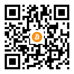 bitcoin:1F5DbQ7KANAAcs3anYHBeYJ825rC75xg1G black Bitcoin QR code
