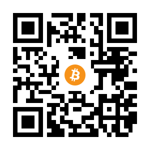 bitcoin:1F5ENaTCZdugWmdTD7qL22zve7R9JvsSwd black Bitcoin QR code