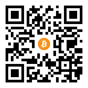 bitcoin:1F5fNELvSLWZrz7DGHAKgPoXjnzihKcaiJ black Bitcoin QR code