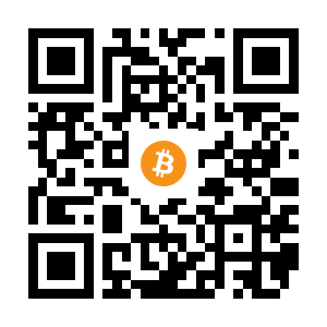 bitcoin:1F7KD2GwnKxpQxMfCADa81G9QBXyt7bEY7 black Bitcoin QR code