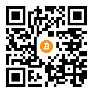 bitcoin:1F7qh5uR36ReHZZGDNPxzjZsoRTKxAS8yJ black Bitcoin QR code