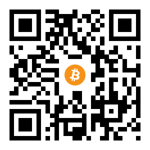 bitcoin:1F7uEpx3jrU9qNj8CWvaSax8KR9kqx2Za3 black Bitcoin QR code