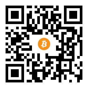 bitcoin:1F8UBRzTmwb2G9XJizsZGGvqY1M4bk3opq black Bitcoin QR code
