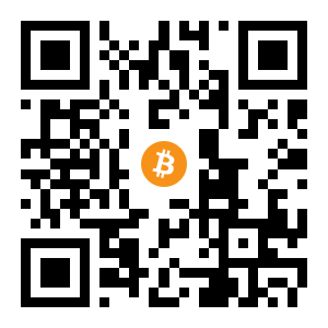 bitcoin:1F8dPDy2yjMhSCEXS8QCPoDARrzuq9JK9p black Bitcoin QR code