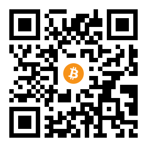 bitcoin:1F9HkUfgw7YpaRpYQUWP6ytxwHqcRhJcVi black Bitcoin QR code