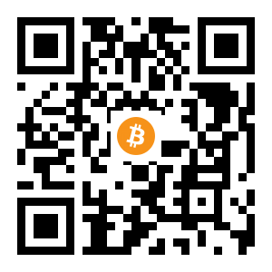 bitcoin:1F9NcXgH4dHDJfo6fTjCiH4jv2M98kET8i black Bitcoin QR code