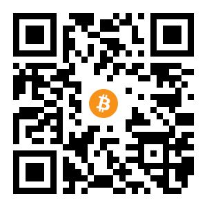 bitcoin:1F9mqwF4pVzA8jCWe5aDnxd2qRyLe1h7BR black Bitcoin QR code