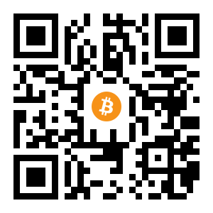 bitcoin:1FAFFcWFFQYZDSSzVhHuDF7PYtt7tULjXv black Bitcoin QR code