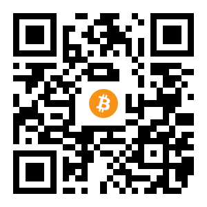 bitcoin:1FApwYxNLm7E3A4iUbofhnf13CBTVLgf6L black Bitcoin QR code