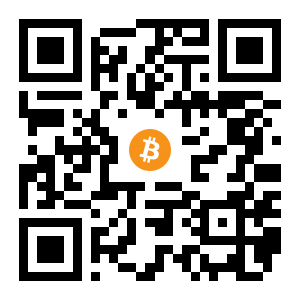 bitcoin:1FBVmXUXiRn1xgnHhGv1BHMsYZhdXSyGBD black Bitcoin QR code