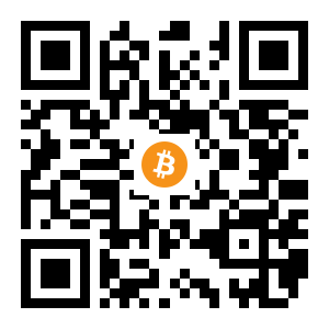 bitcoin:1FDYZBNonwLF7oAJ1tY2RzshsRAniarhjP black Bitcoin QR code