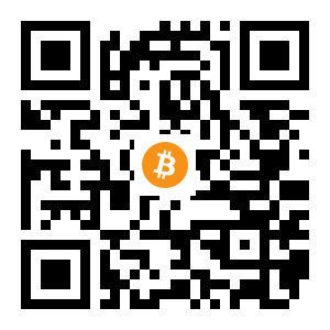 bitcoin:1FDpadiccDvH1itkW5QF33RgsU6ZBp87h2 black Bitcoin QR code