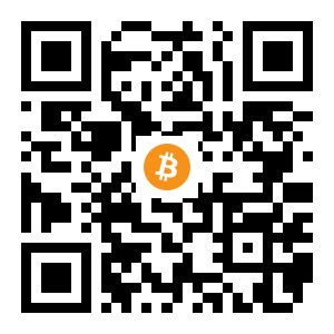 bitcoin:1FDxCNfhgz48xQYsCXXaX1pN2sy3cNaGES black Bitcoin QR code