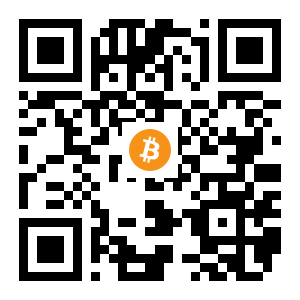bitcoin:1FDzP5vQGMhCzeb9nH4AcUDnUbcHS22BMZ black Bitcoin QR code