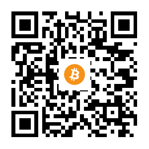 bitcoin:1FEE3gZcKxxe3VKAtJR7zmna8mCJk8ifqc black Bitcoin QR code