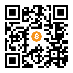 bitcoin:1FEuARk5oRJswEvYDtutprDvTqXUZ1foiy black Bitcoin QR code