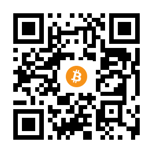 bitcoin:1FGcxcCZNyWMmw8ALZYbZsqaMSWG6Fsfb3 black Bitcoin QR code