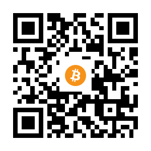 bitcoin:1FGtr61bb7NMSQwCprtrrqULva9ZPBEHn3 black Bitcoin QR code