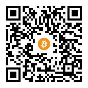 bitcoin:1FHiBjzy1zERaa3bpqsTvqFwfxR8bDxRdd black Bitcoin QR code