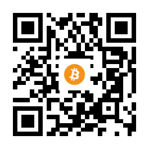 bitcoin:1FHiXeTxehwxoLAd49q7uKhcz2m2uPgYWZ black Bitcoin QR code