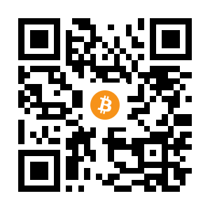 bitcoin:1FJ5cpSb38NtJiPWiM7mm98Qh76z2ZVZBX black Bitcoin QR code